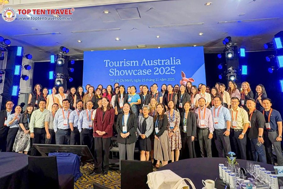 Hội nghị Tourism Australia Showcase 2025 là một sự kiện du lịch thường niên quy tụ các cơ quan, tổ chức và đối tác hàng đầu tại Việt Nam