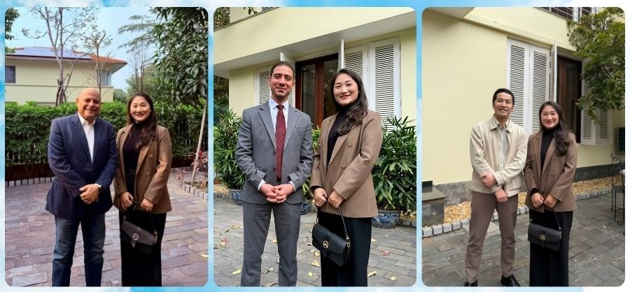 Bà Phạm Thị Thu Hằng - Phó Giám Đốc Điều Hành là đại diện của Top Ten Travel tham dự buổi gặp mặt lần này