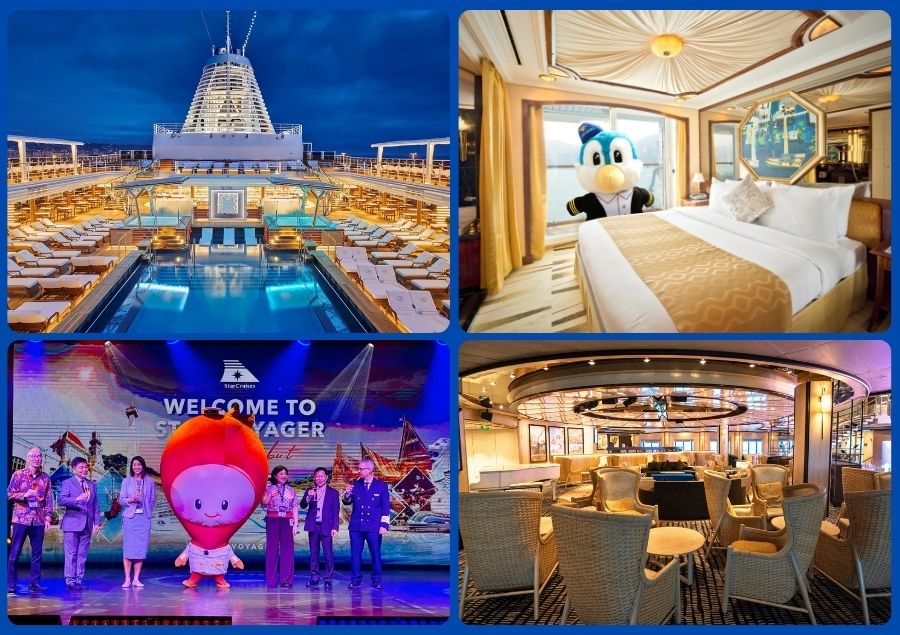 Hệ thống cơ sở vật chất đẳng cấp của du thuyền Star Voyager