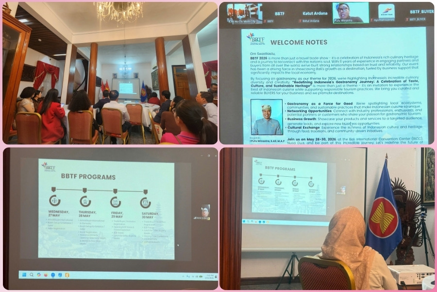 Các hoạt động hấp dẫn tại sự kiện BBTF 2026 – Bali & Beyond Travel Fair