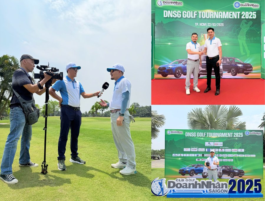 Ông Nguyễn Văn Toàn chia sẻ tại giải đấu DNSG Golf Tournament 2025