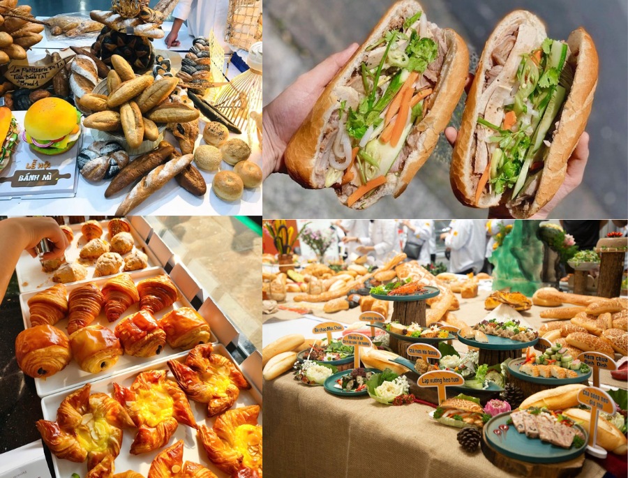 Không gian trải nghiệm ẩm thực đẳng cấp tại lễ hội bánh mì lần thứ 3
