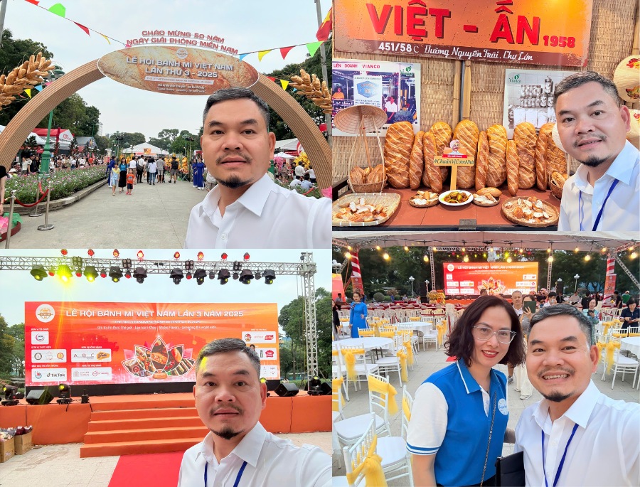 Ông Nguyễn Văn Toàn – Phó Tổng Giám Đốc Công Ty Top Ten Travel tới tham dự lễ hội bánh mì Việt Nam lần thứ 3