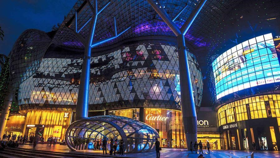 Singapore nổi tiếng với những thiên đường mua sắm rộng lớn