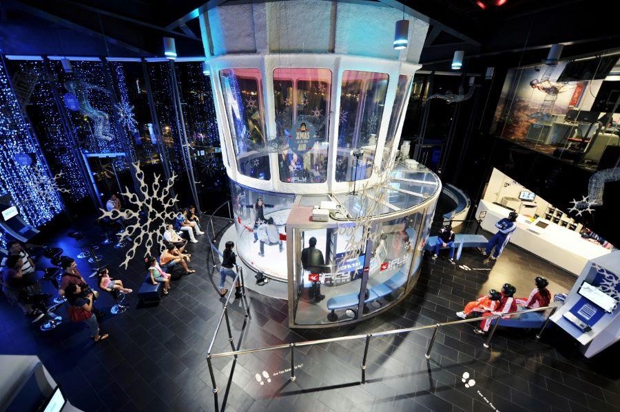 Trải nghiệm cảm giác bay với khu vực được thiết kế giống hệt như phi trường