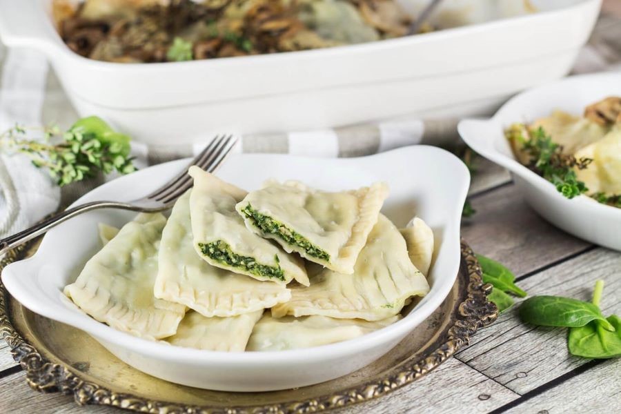 Maultaschen có hình chữ nhật vừa thơm ngon, vừa thú vị