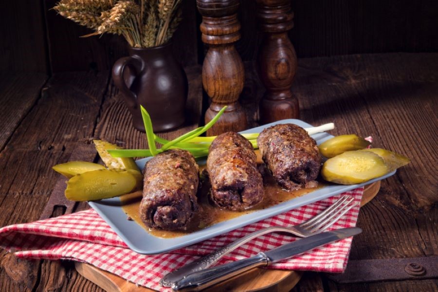 Những cuộn thịt Rouladen thơm ngon khó cưỡng