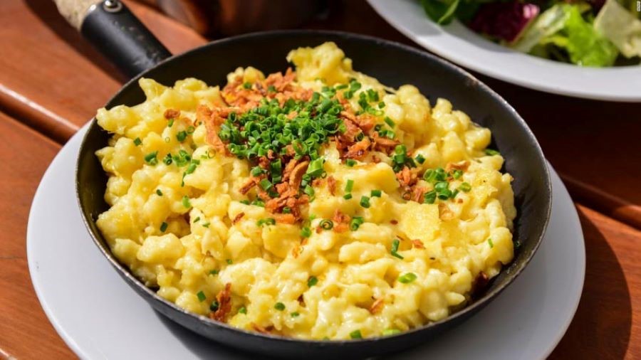 Món Spätzle đơn giản nhưng rất được ưa chuộng tại Đức
