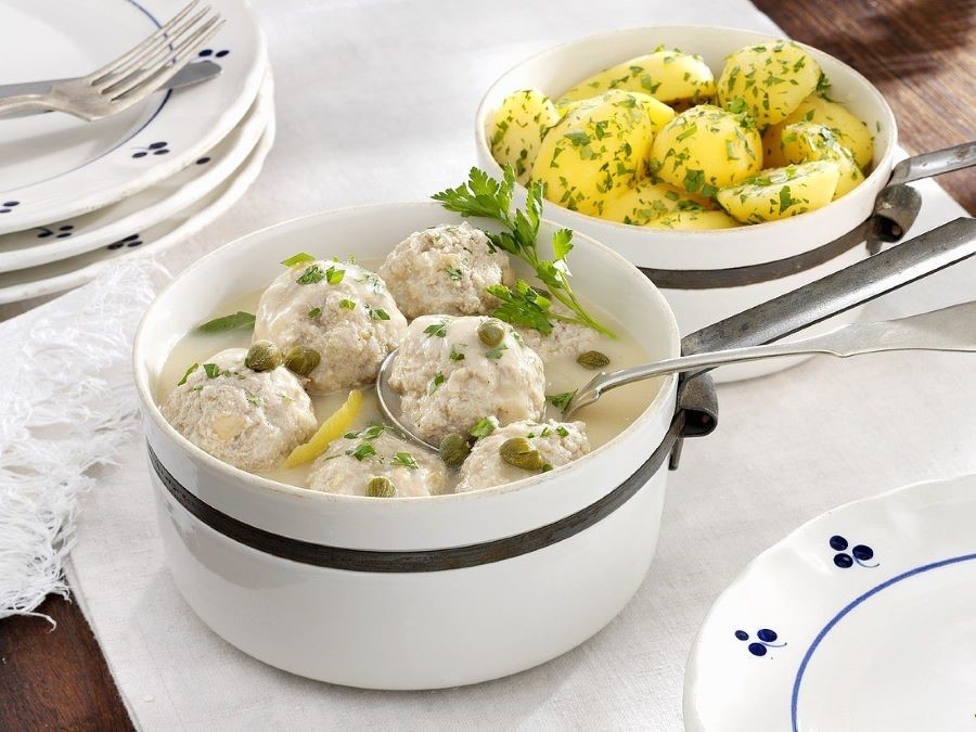 Königsberger klopse - món thịt viên siêu ngon của Đức