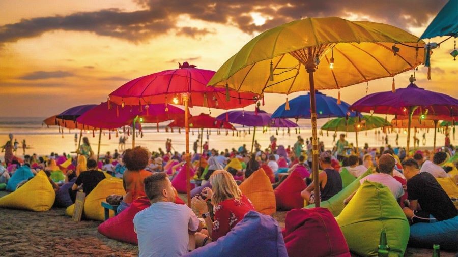 Seminyak là bãi biển được nhiều người yêu thích ở Bali