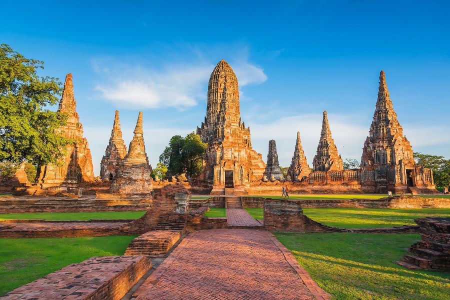 Cổ thành Ayutthaya với nhiều di tích lịch sử quan trọng