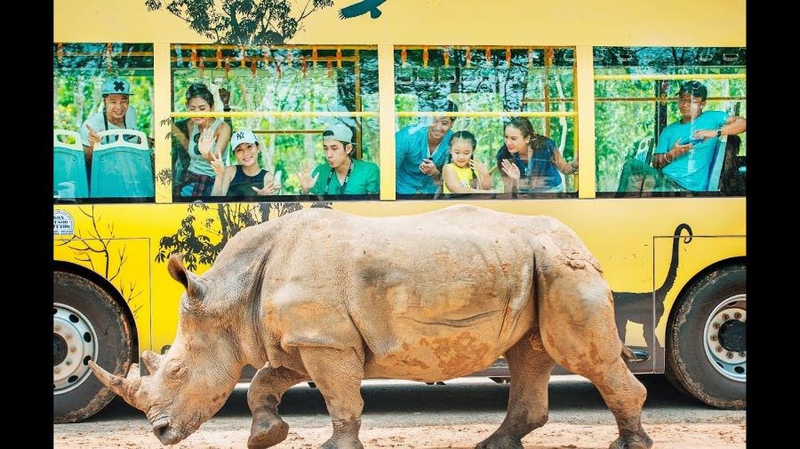 Vinpearl Safari Phú Quốc là ngôi nhà chung của nhiều loài động vật