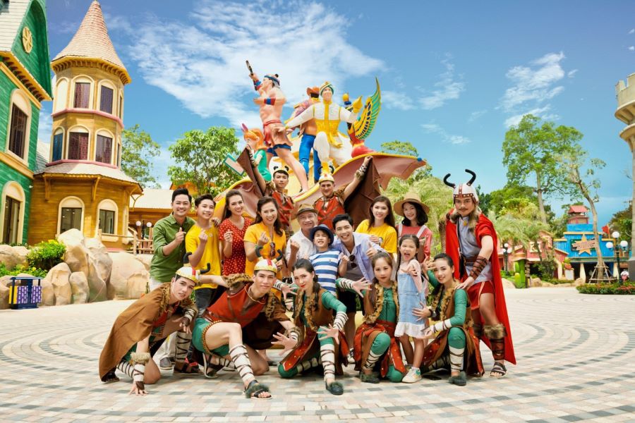 VinWonder là tổ hợp khu vui chơi giải trí sầm uất nhất tại Phú Quốc