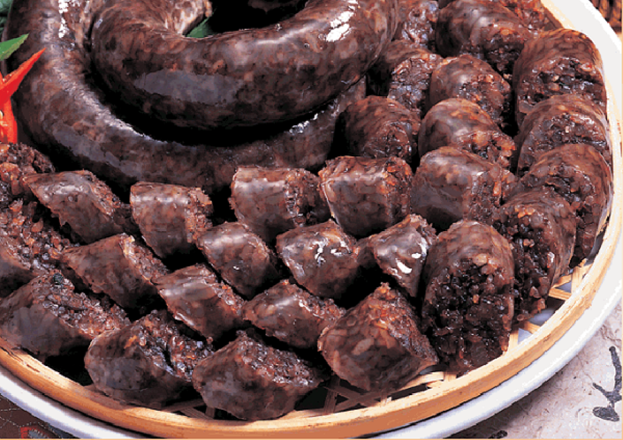 Dồi lợn Sundae Hàn Quốc nổi tiếng