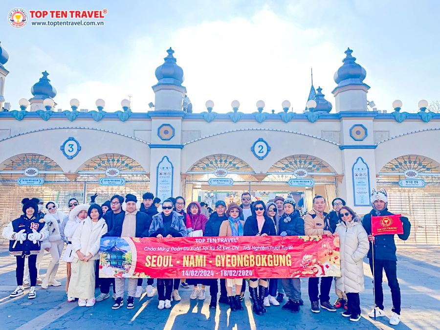 Tour Du Lịch Hàn Quốc giá tốt tại nhà Top Ten Travel