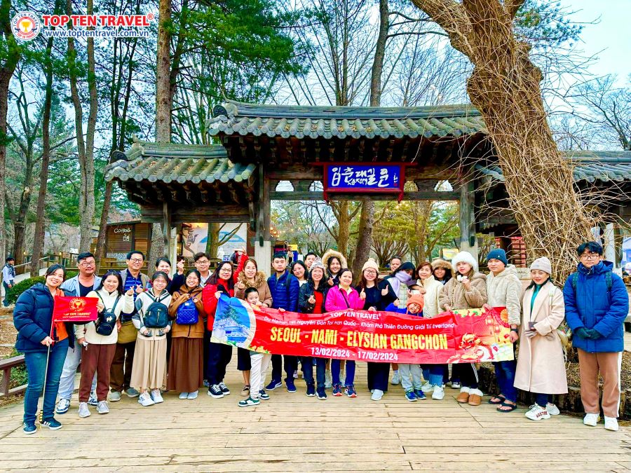 Tour Du Lịch Hàn Quốc giá tốt tại nhà Top Ten Travel
