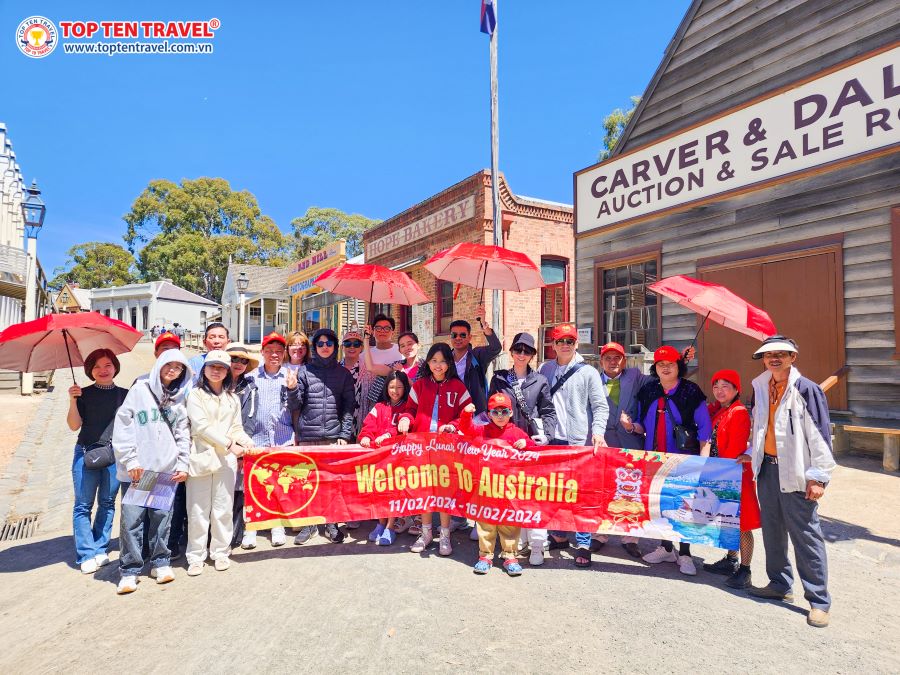 Những vị khách đã tin tưởng và lựa chọn tour du lịch Úc tại Top Ten Travel