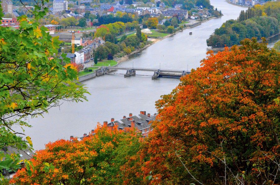 Mùa thu nước Bỉ cổ kính