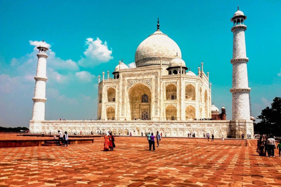 Đền Taj Mahal là một trong bảy kỳ quan của Thế giới đương đại