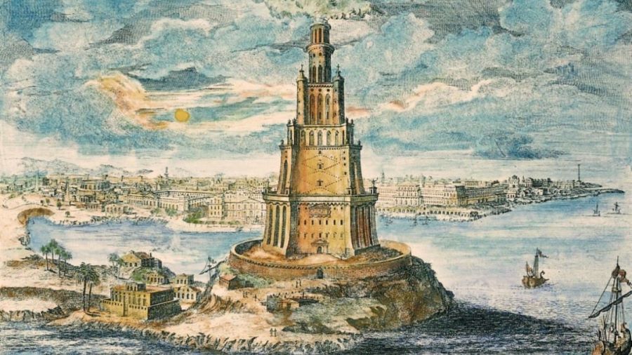 Hải đăng Alexandria ghi dấu ấn lịch sử vàng son của nền văn minh Ai Cập cổ đại