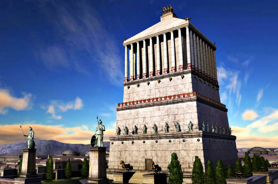 Lăng mộ của Mausolus - một trong những lăng mộ lâu đời nhất trên thế giới 