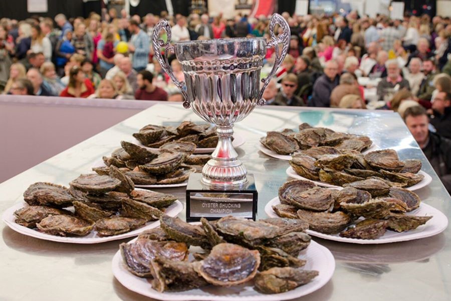 Các loại hải sản tươi ngon hấp dẫn tại Lễ hội Hàu Falmouth