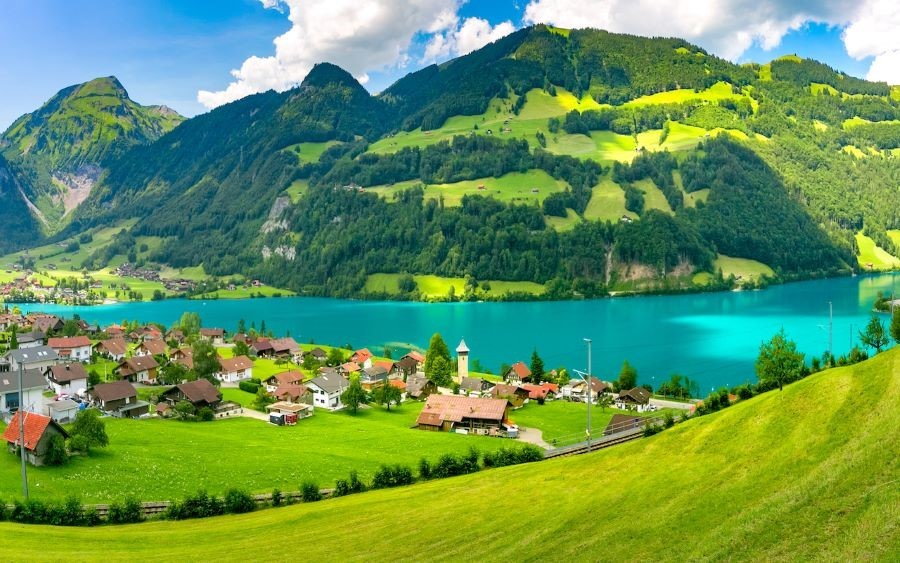 Thụy Sĩ nổi tiếng với cảnh quan thiên nhiên tươi đẹp như tranh vẽ