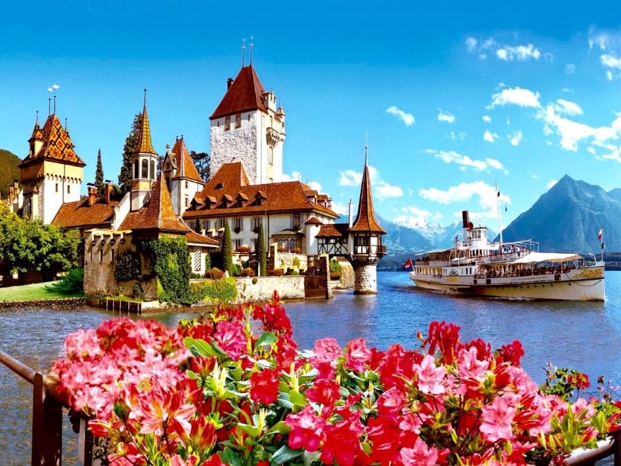 Oberhofen sở hữu vẻ đẹp rất riêng, rất độc đáo, khó nơi nào có được