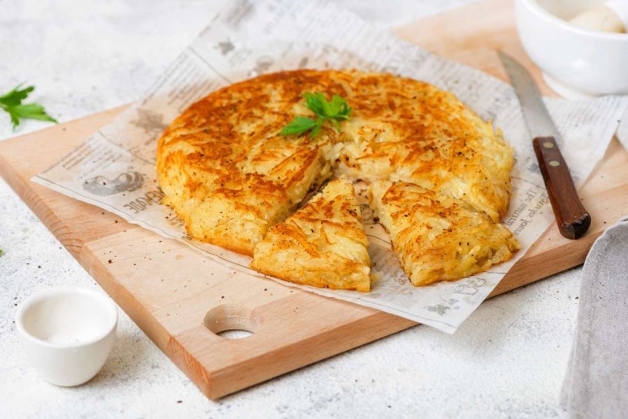 Rösti là một món ăn phổ biến tại Thụy Sĩ