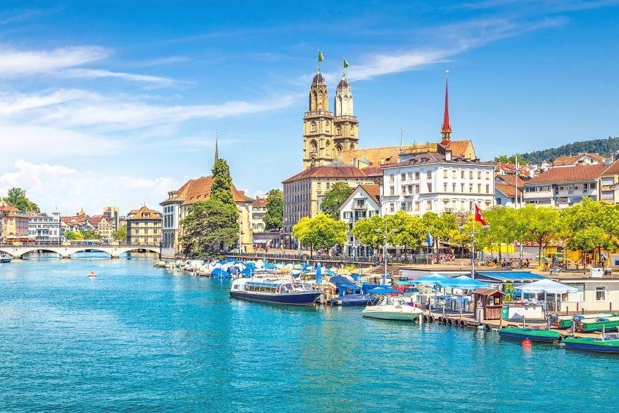 Zurich - điểm đến tham quan được yêu thích hàng đầu tại Thụy Sĩ