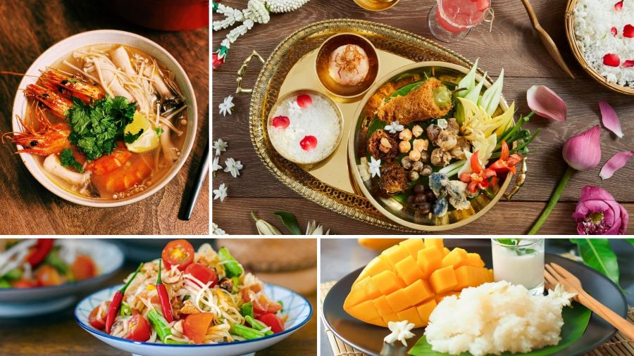 Ẩm thực ngày Tết của xứ sở Chùa Vàng với vô số những món ăn thơm ngon, hấp dẫn  