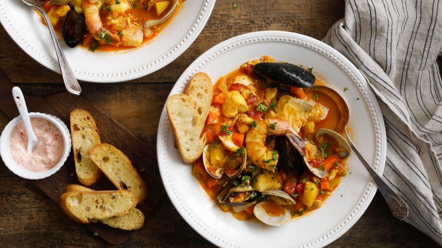 Bouillabaisse là món ăn vô cùng thơm ngon và độc đáo