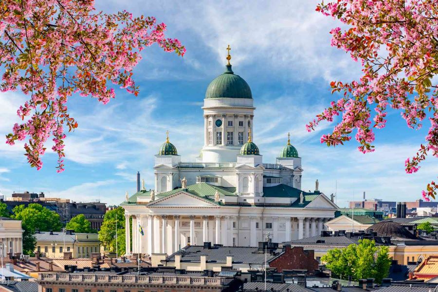 Thủ đô Helsinki sở hữu các công trình kiến trúc mang đậm dấu ấn lịch sử