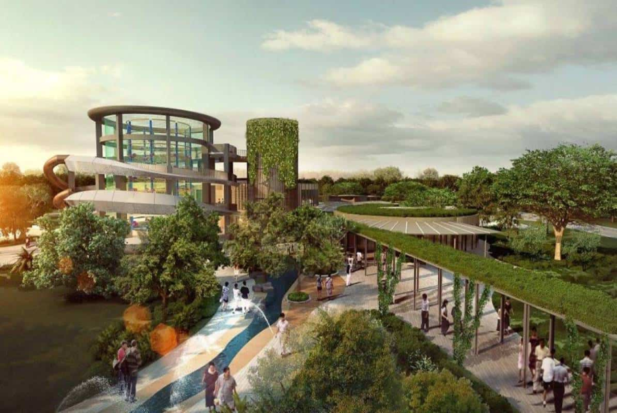 Công viên East Coast như một ốc đảo xanh mát giữa lòng Singapore sôi động