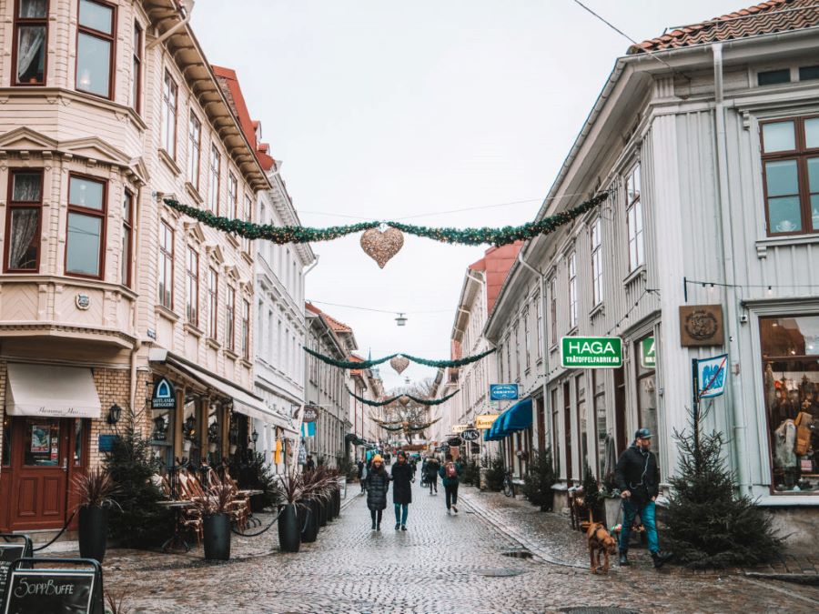 Haga là một trong những khu phố cổ lâu đời nhất ở Gothenburg, Thụy Điển