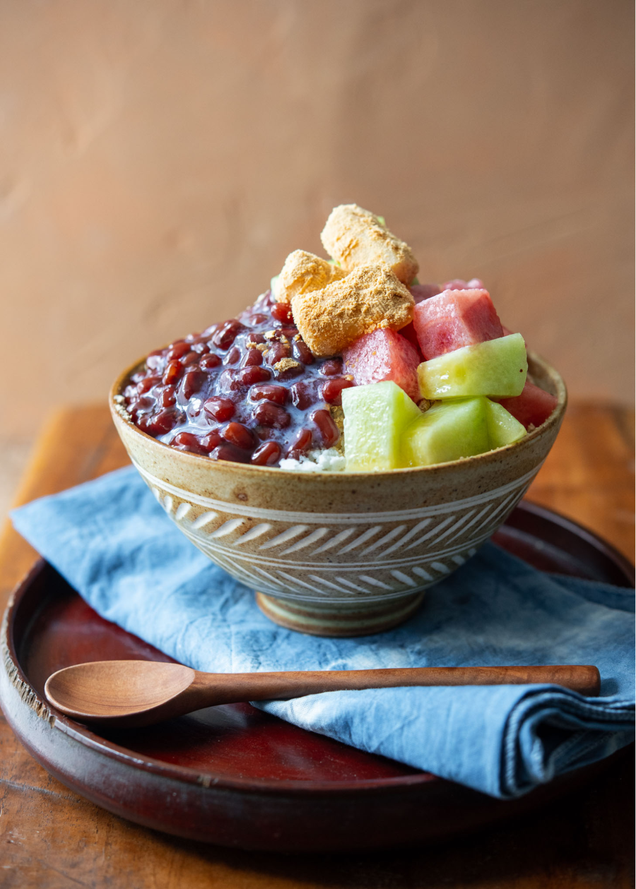 Bingsu đậu đỏ là phiên bản gốc, truyền thống nhất của bingsu Hàn Quốc