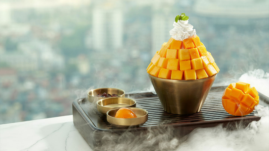 Bingsu xoài là một tuyệt phẩm mà bạn không thể bỏ qua nếu yêu thích hương vị nhiệt đới