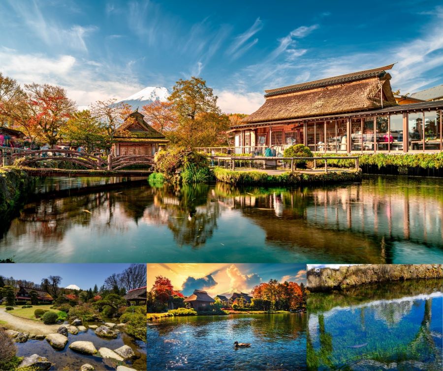 Khung cảnh thơ mộng tại khu vực làng cổ