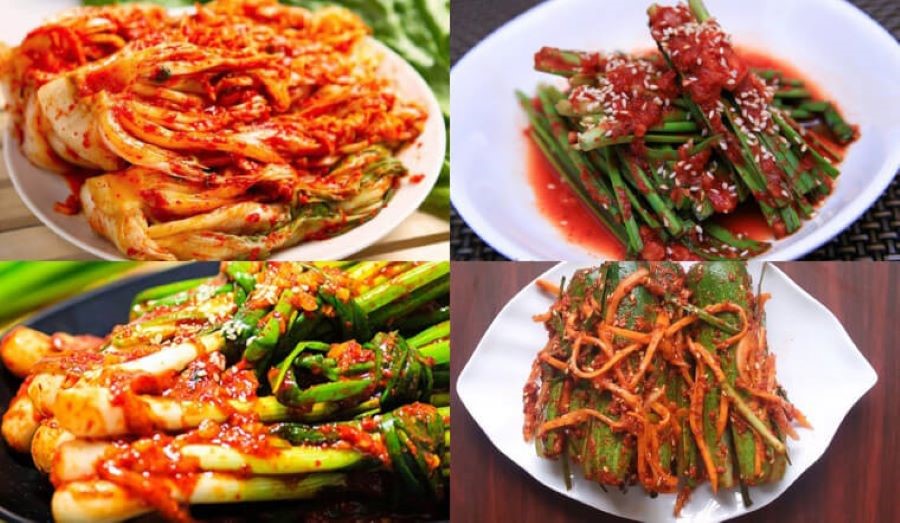Tại Hàn, có hàng trăm loại Kim chi đa dạng khác nhau