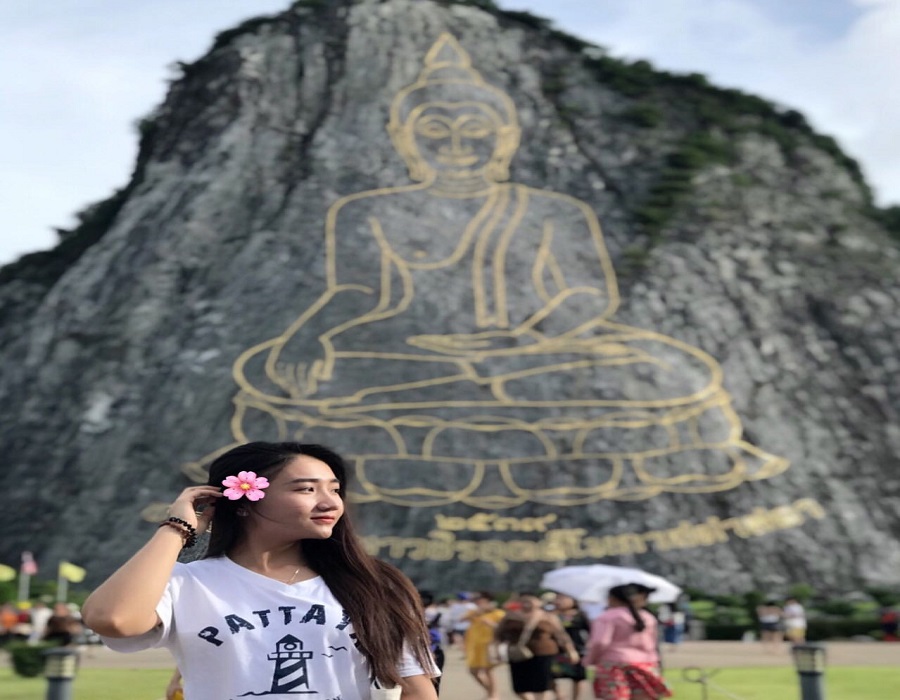 Khau Chee Chan - Núi Phật Vàng Pattaya độc đáo