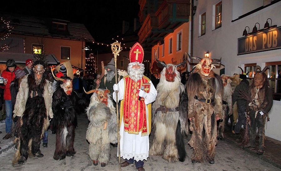 Krampus - "Phiên bản ác" của ông già Noel ở Đức