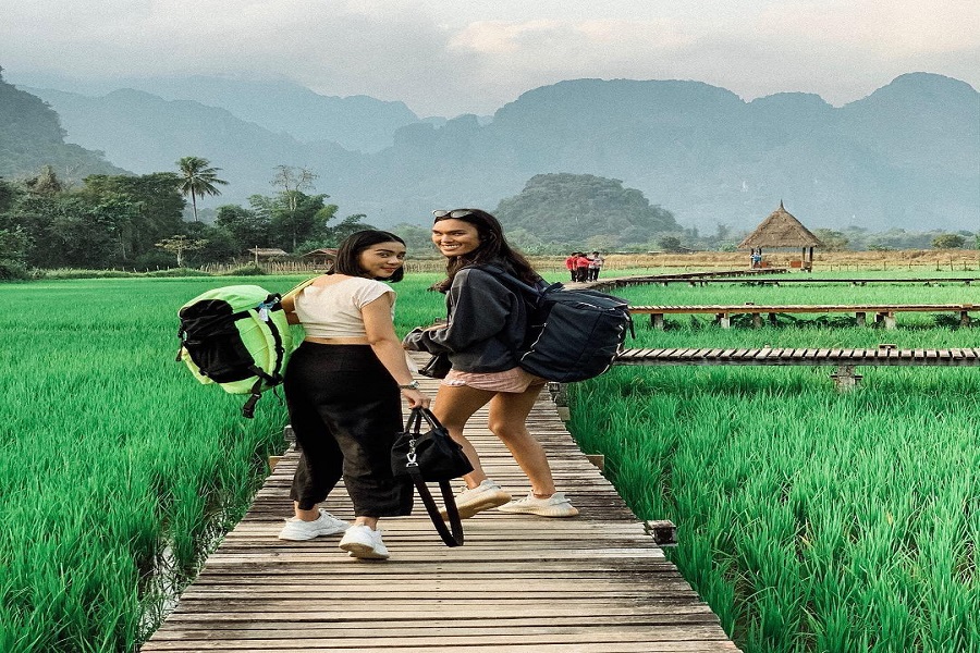 Maldives "phiên bản đồng ruộng" tại Lào