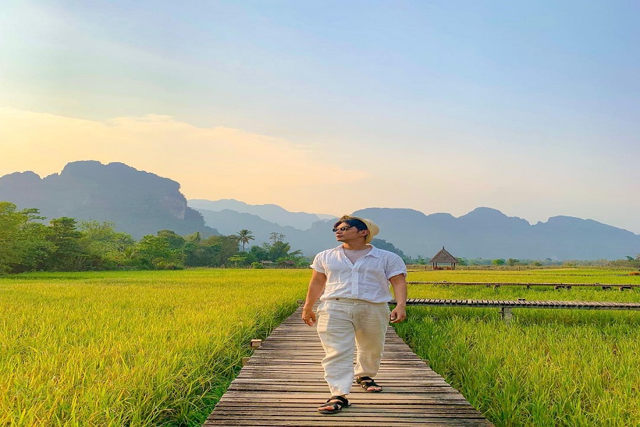 Maldives "phiên bản đồng ruộng" tại Lào