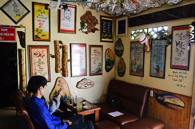 Quán cà phê thư pháp ở Đà Lạt 5-min