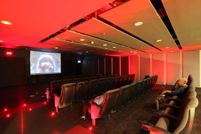 Rạp chiếu phim ở sân bay Changi-min