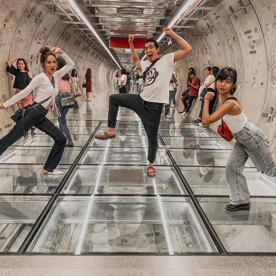 Samyan Mitrtown - Đường hầm "sống ảo" sang chảnh tại Bangkok