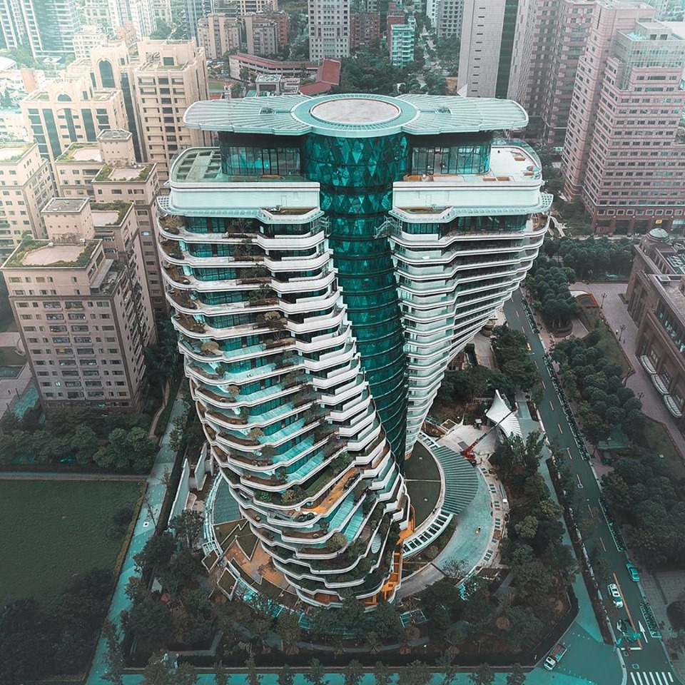 Tao Zhu Yin Yuan - Tòa nhà xoắn ốc độc đáo
