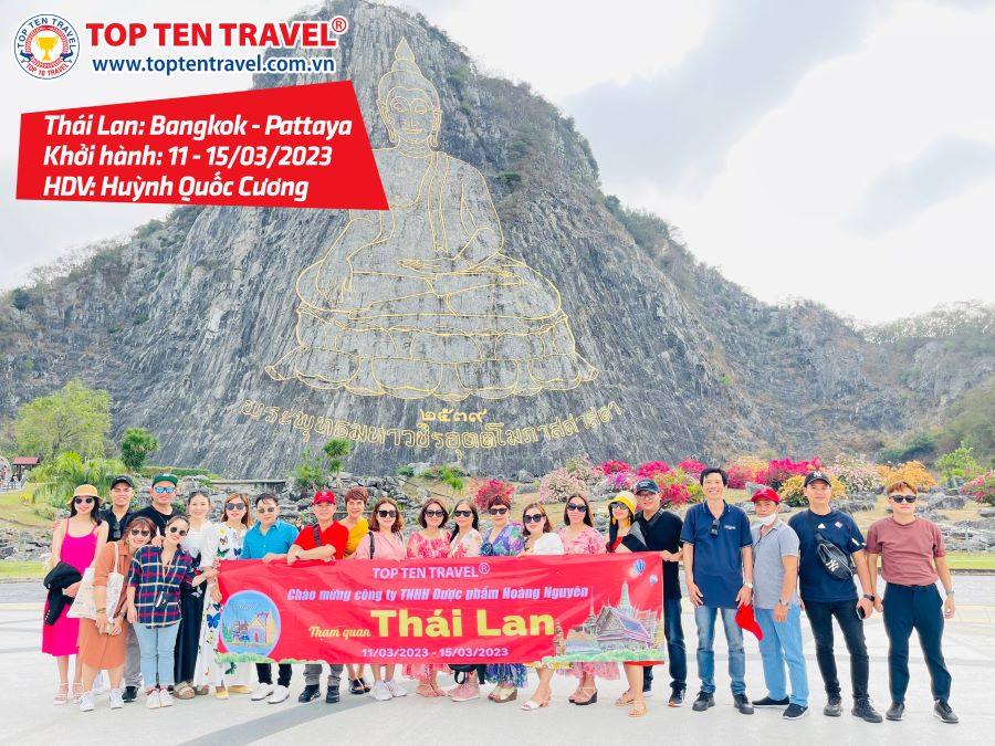 Tổng hợp hình đoàn tour du lịch khởi hành tháng 3 tại Top Ten Travel