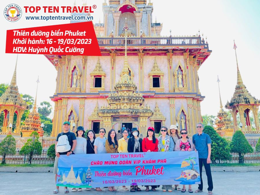 Tổng hợp hình đoàn tour du lịch khởi hành tháng 3 tại Top Ten Travel