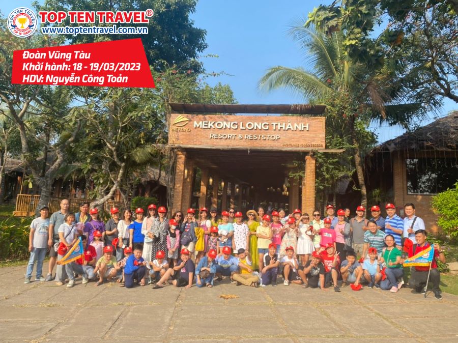 Tổng hợp hình đoàn tour du lịch khởi hành tháng 3 tại Top Ten Travel